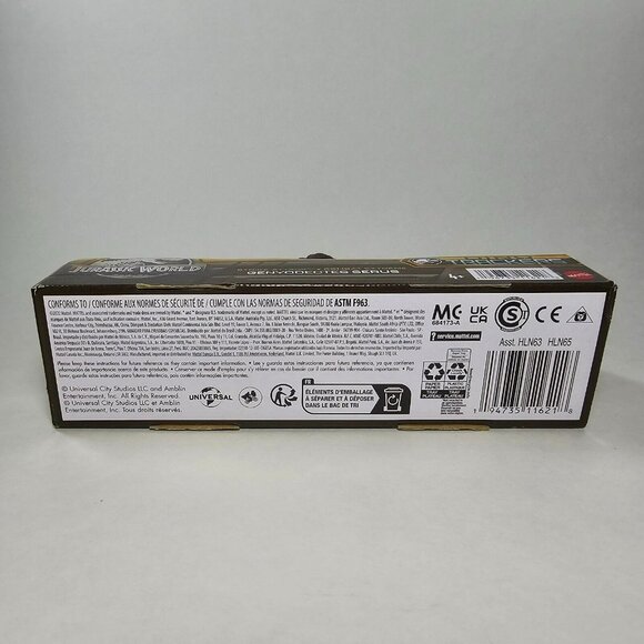 Jurassic World Dino Trackers Strike Attack Genyodectes Serus 7.5" 2022 Mattel - Picture 8 of 8